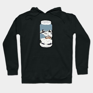 Colored Winter in a Bottle Hoodie